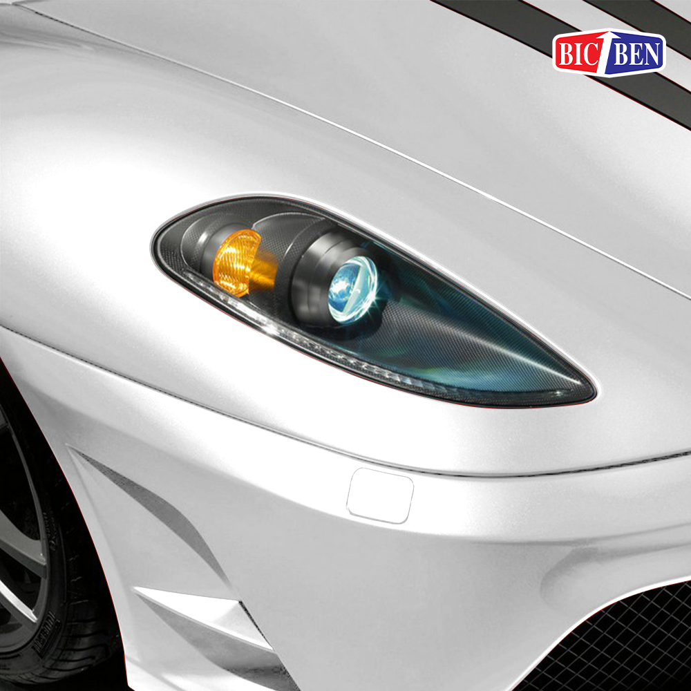 สีพ่นรถยนต์แห้งเร็ว สีขาว BIC-BEN