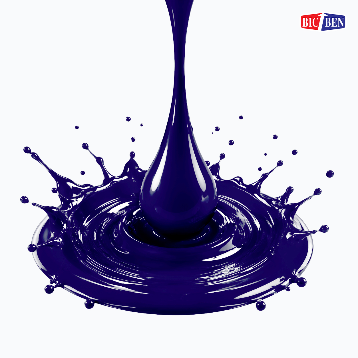 แม่สียูนิเวอร์แซล BIC-BEN สีน้ำเงินเหลือบเขียว