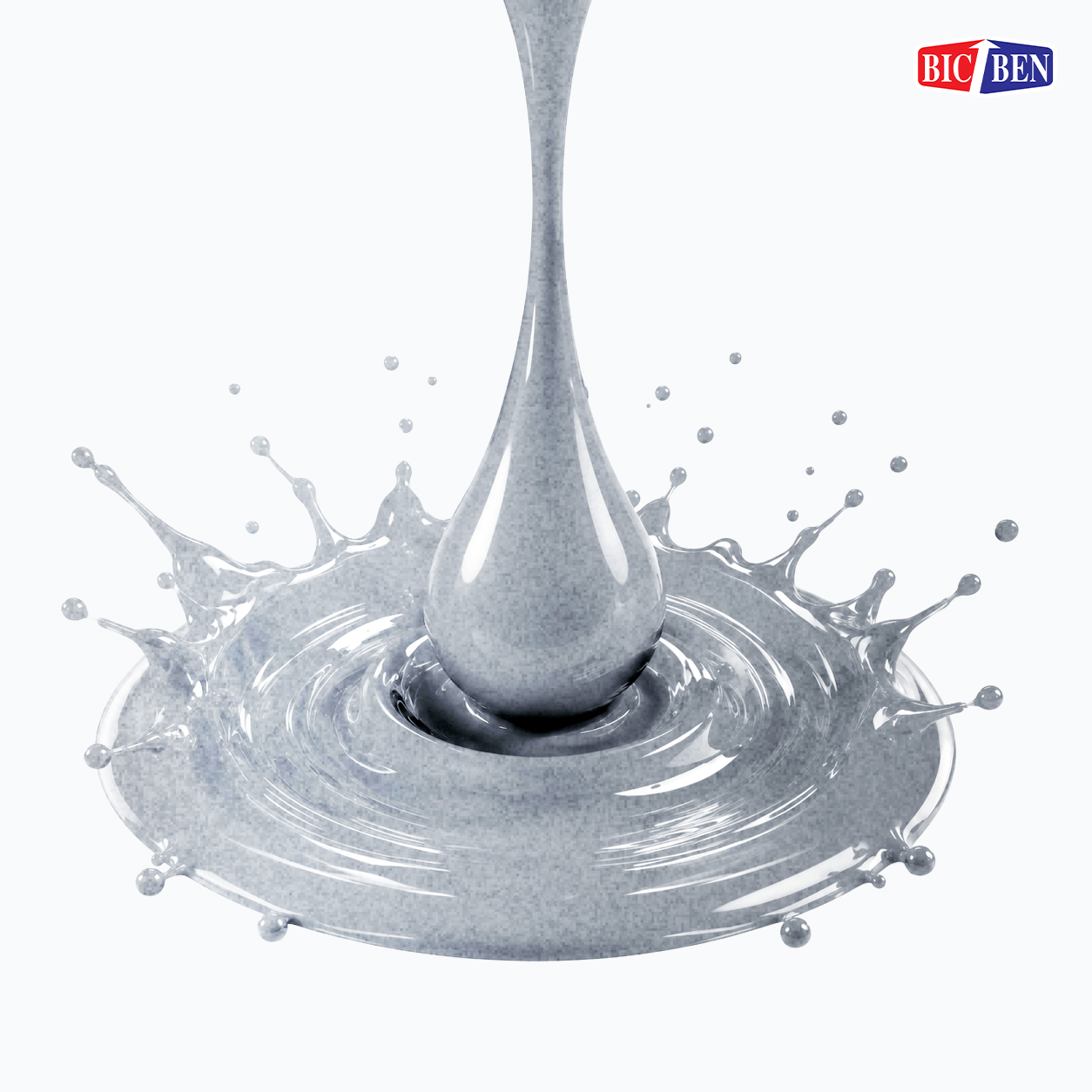 สีพ่นรถยนต์อะคริลิค BIC-BEN สีบรอนซ์ละเอียด