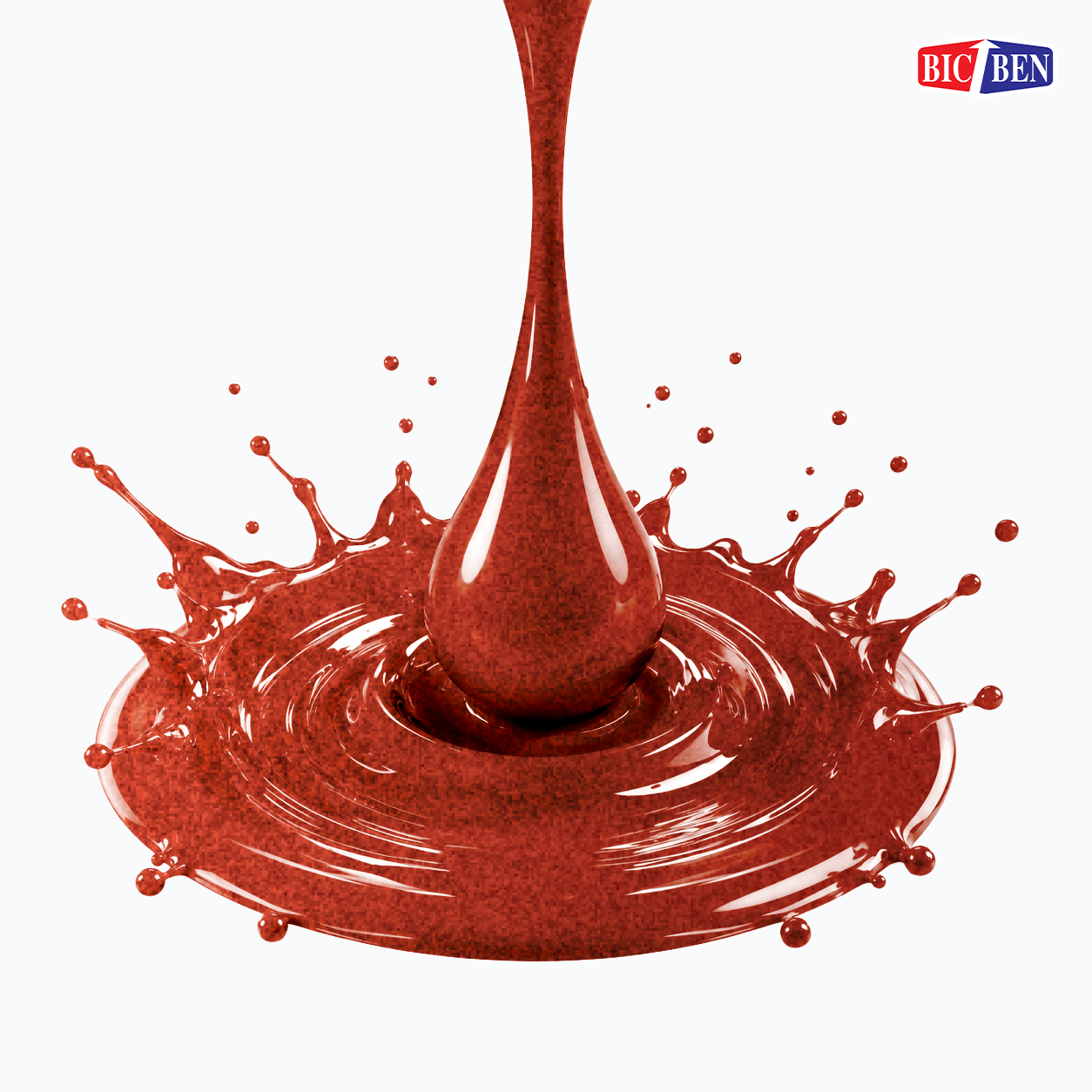สีพ่นรถยนต์อะคริลิค BIC-BEN สีมุกทองแดง