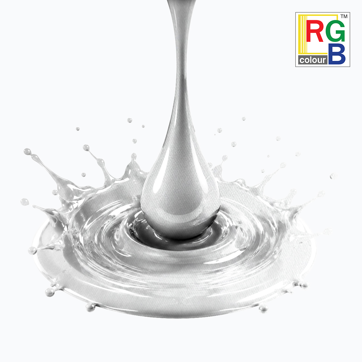 แม่สียูนิเวอร์แซล RGB สีมุกขาวละเอียด