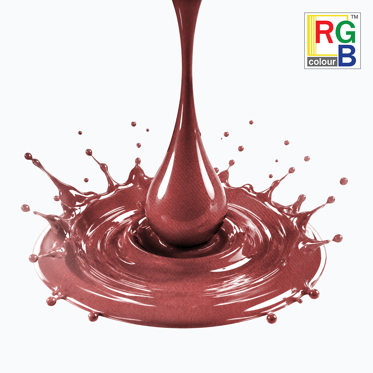 แม่สียูนิเวอร์แซล RGB สีมุกแดง #72