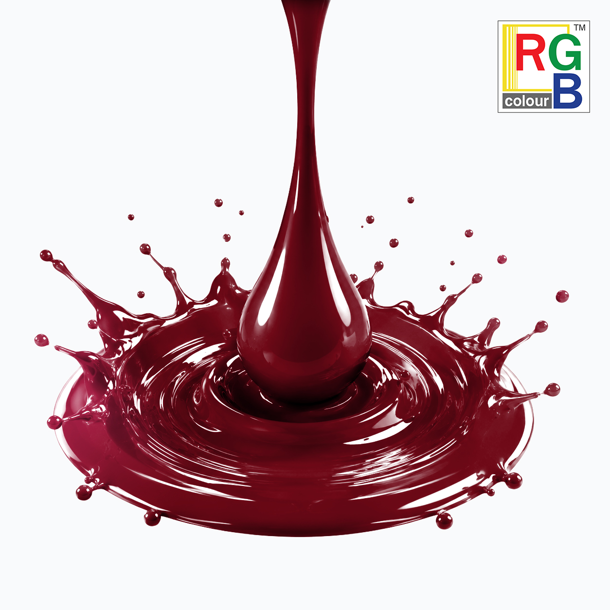 แม่สียูนิเวอร์แซล RGB สีนาโน สีแดงสด