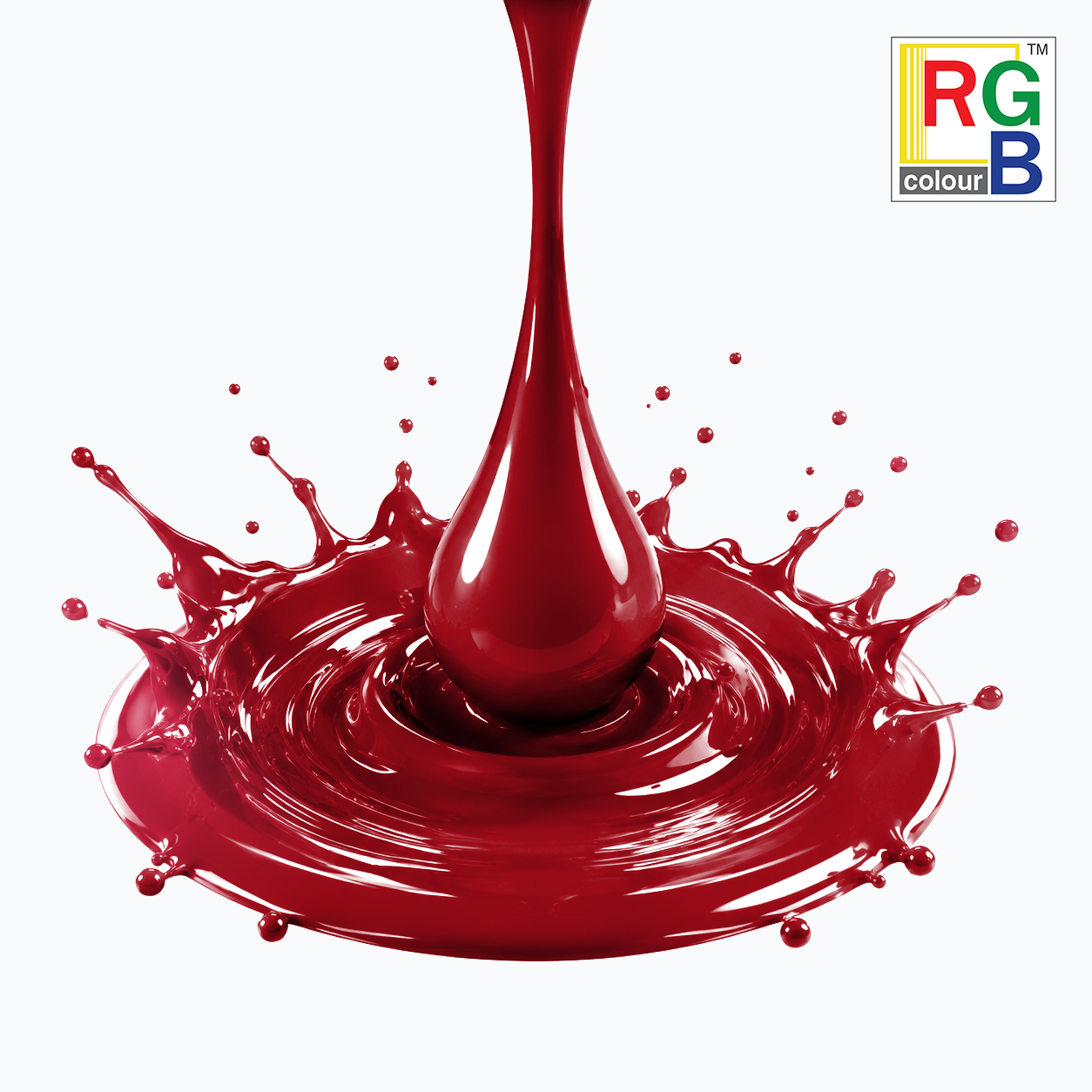 แม่สียูนิเวอร์แซล RGB สีสีแดงสด