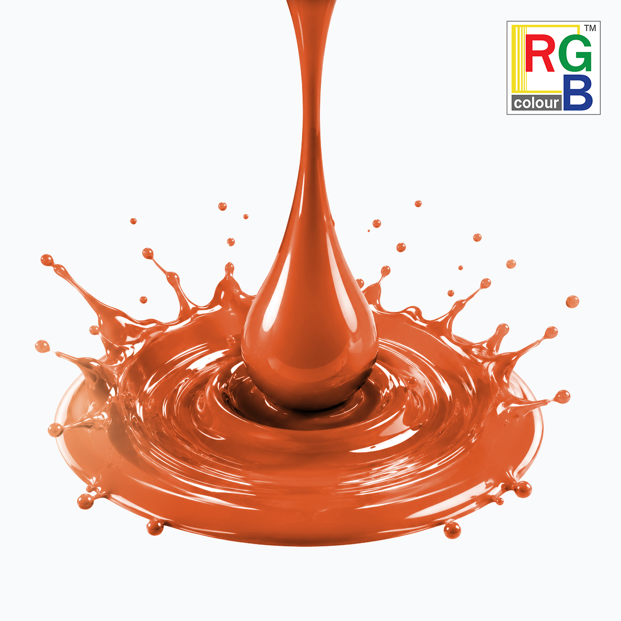 แม่สียูนิเวอร์แซล RGB สีแดงส้ม