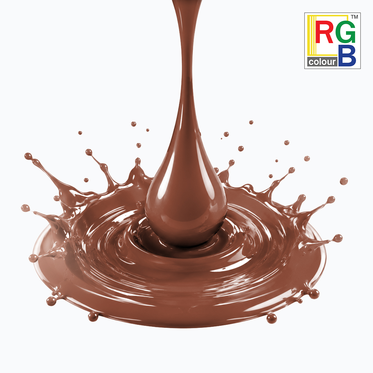 แม่สียูนิเวอร์แซล RGB สีแดงอ๊อกไซด์เข้ม