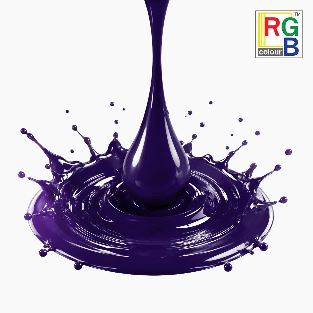 แม่สียูนิเวอร์แซล RGB สีน้ำเงินอมม่วง