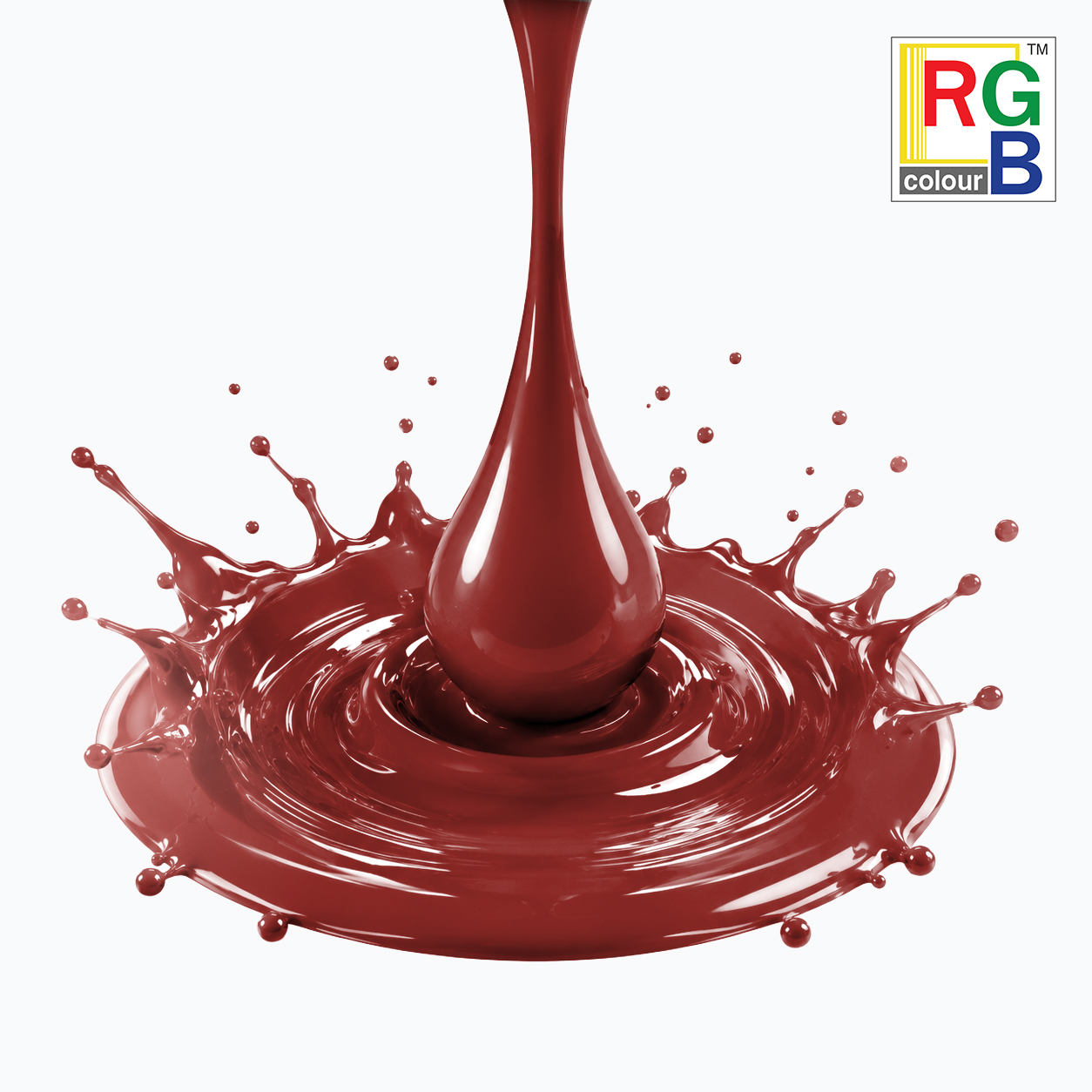 แม่สียูนิเวอร์แซล RGB สีแดงสดเหลือบชมพู