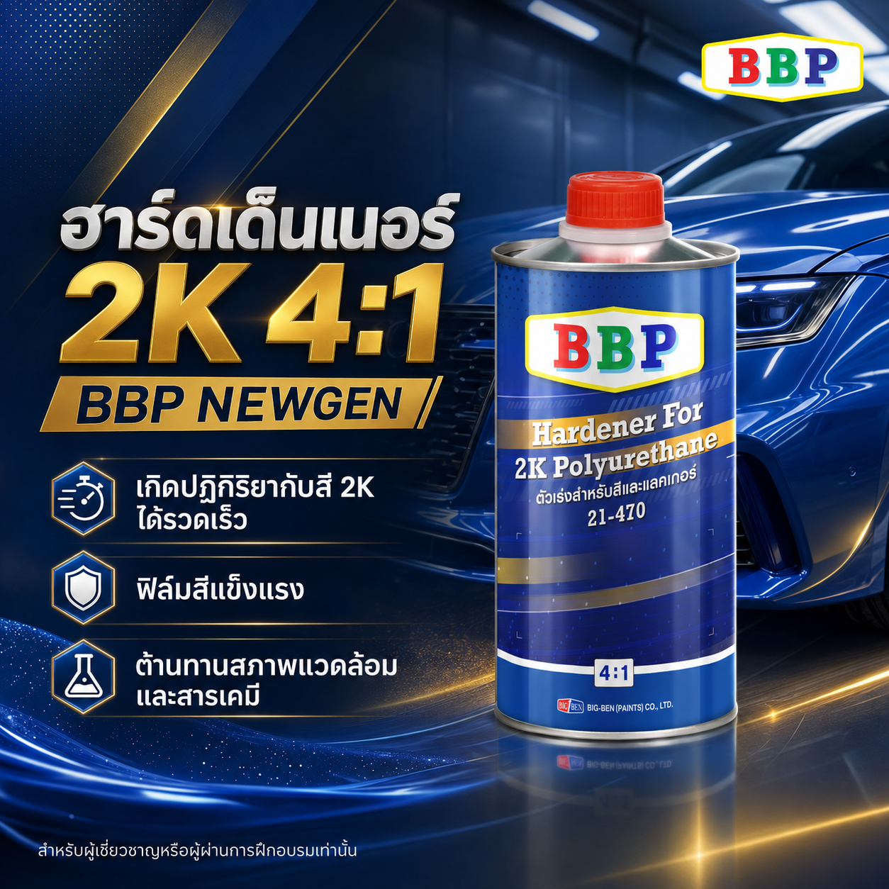 ฮาร์ดดินเนอร์ 2K 4:1 BBP NEWGEN