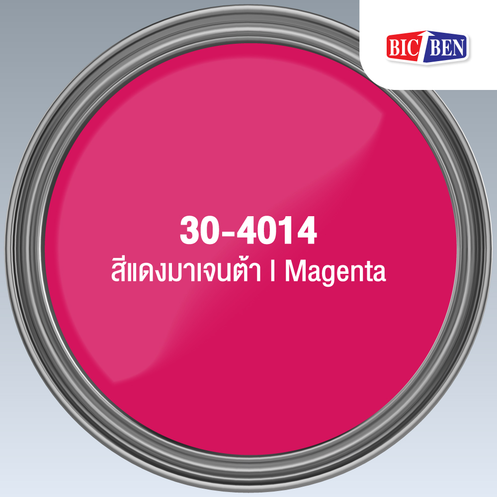 สีพ่นรถยนต์แห้งเร็ว สีแดงมาเจนต้า