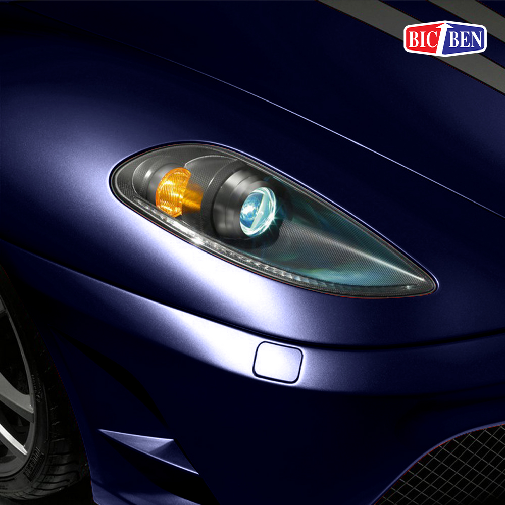 สีพ่นรถยนต์เคลือบแห้งช้า สีน้ำเงิน #376/1