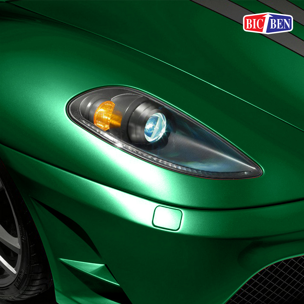 สีพ่นรถยนต์เคลือบแห้งช้า สีเขียว WILLOW GREEN LIGHT #598/1