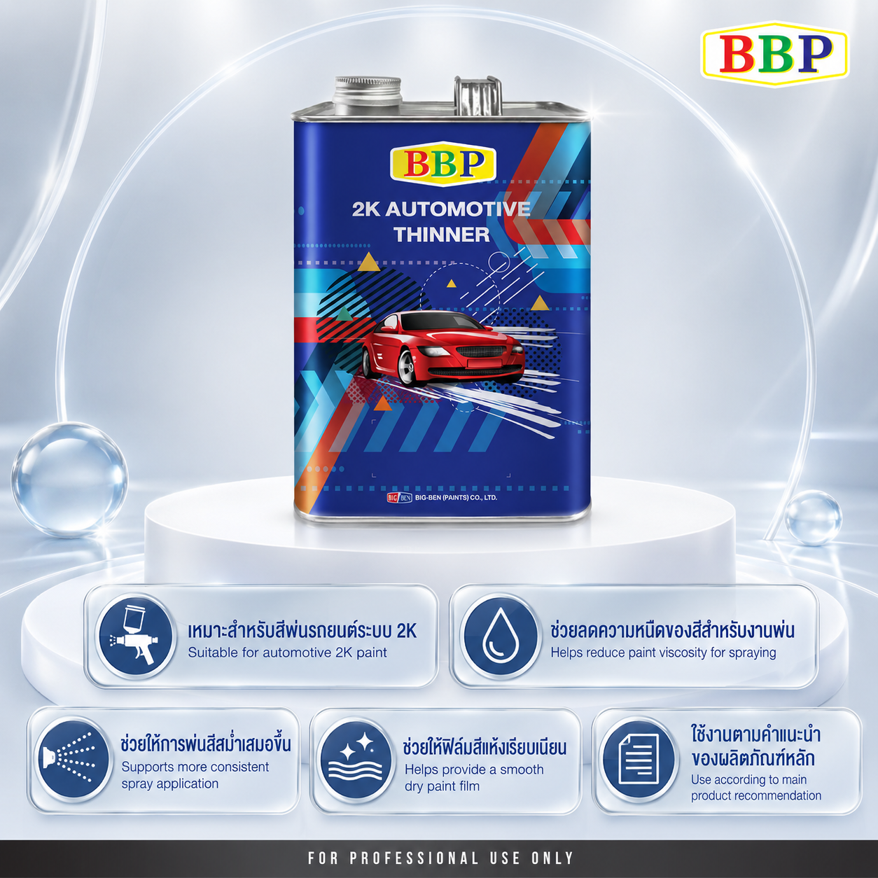 ทินเนอร์ 2K BBP